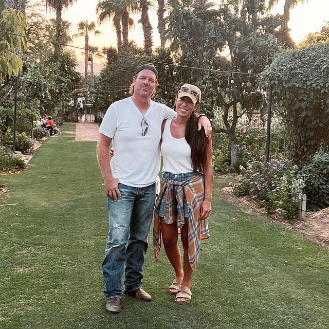 Chip and Joanna Gaines from her Instagram page