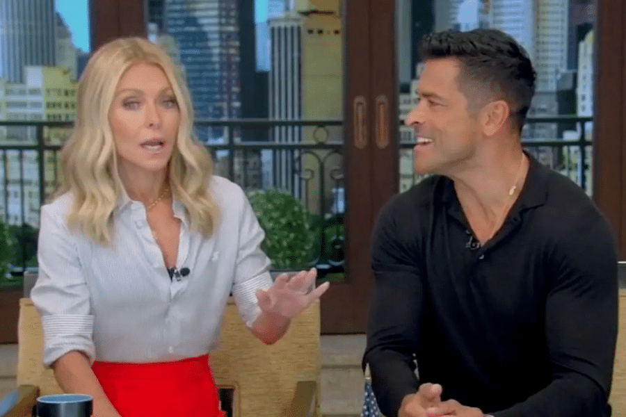 Kelly Ripa shares her NSFW story on Live with Kelly And Mark.