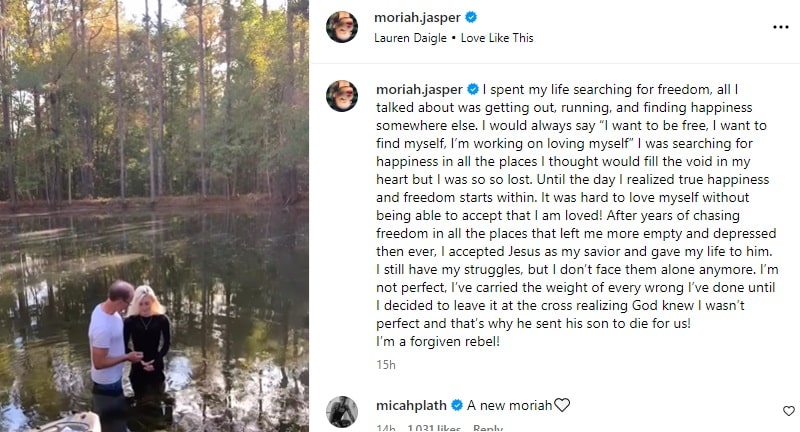 Moriah Plath Instagram 1