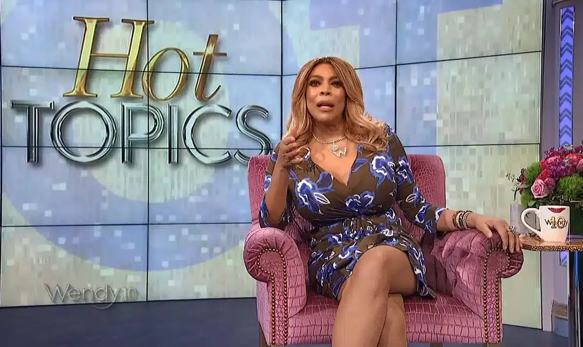 Wendy Williams speaks during a monologue on The Wendy Williams Show.