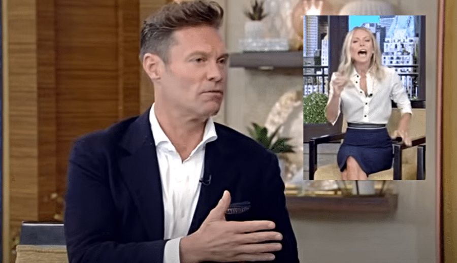 ABC's Live with Kelly and Mark host Kelly Ripa fears for Ryan Seacrest on Wheel of Fortune - ABC YouTube