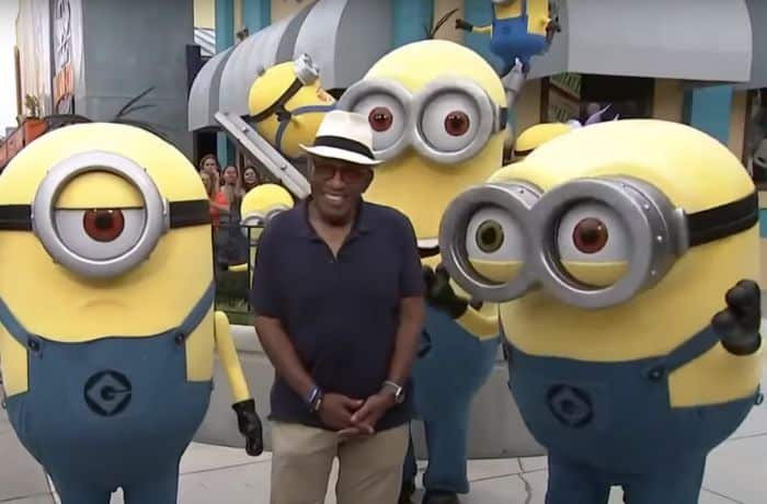 Al Roker at Minion Land - YouTube, TODAY