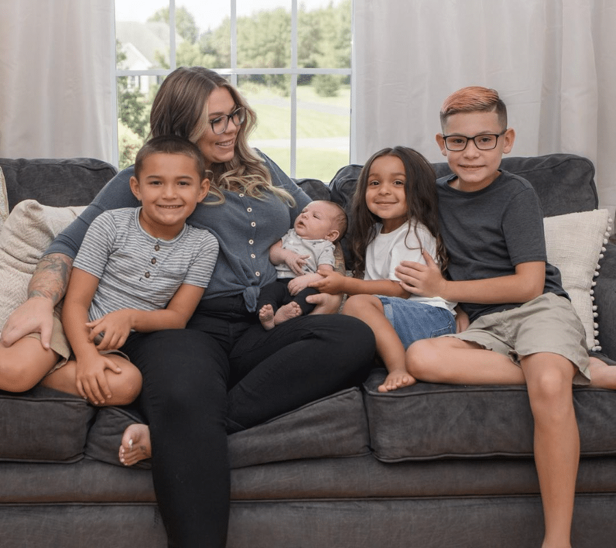 Kailyn Lowry and Her Kids - Instagram