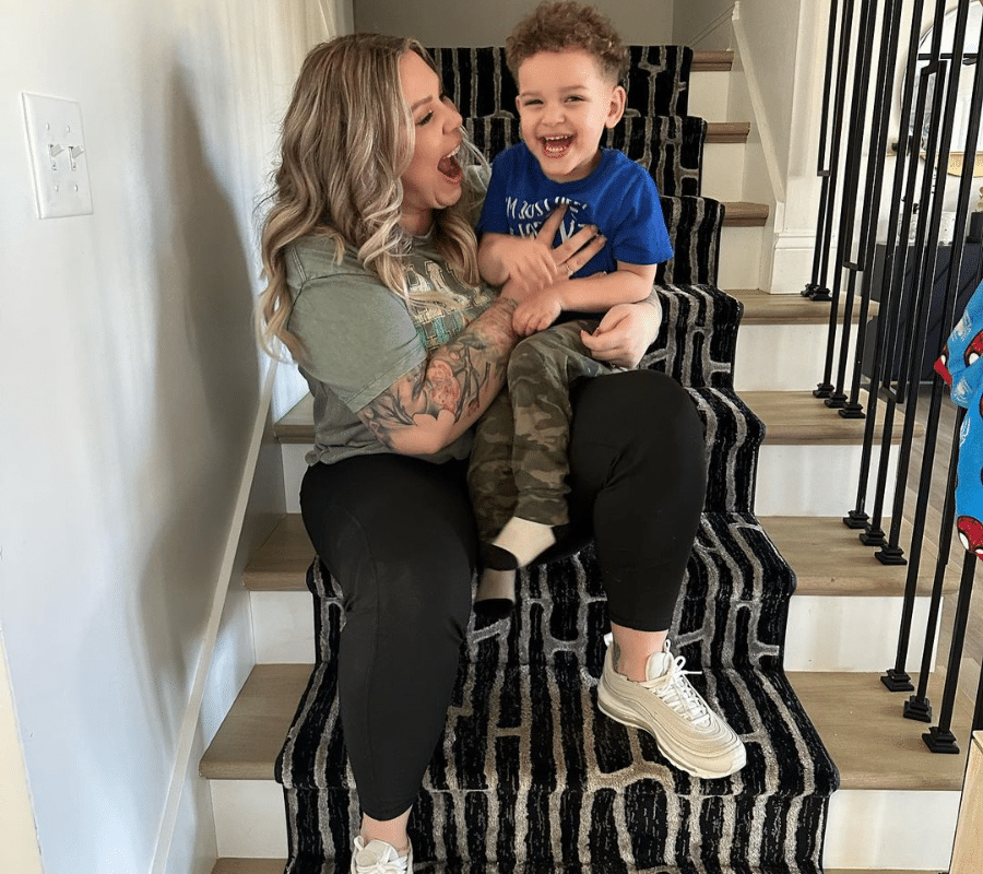 Kailyn Lowry and Her Son Creed - Instagram