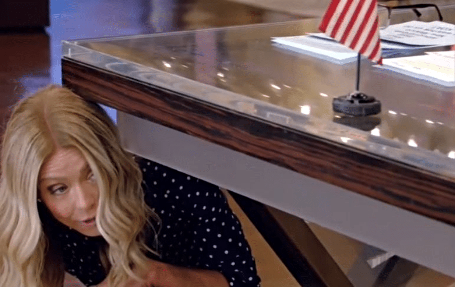 Kelly Ripa Startles Fans In Bizarre Demo Live with Kelly And Mark The Sun