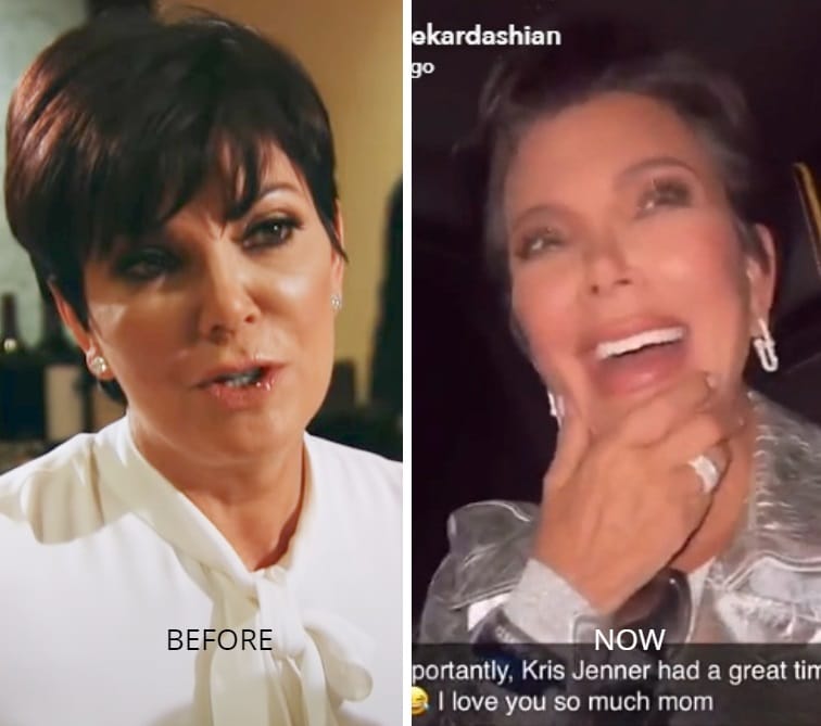 Fans Ask What The H Ll Is Happening To Kris Jenner S Face