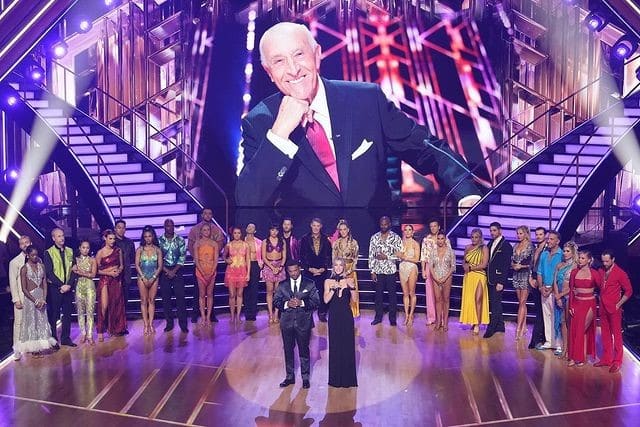 Len Goodman tribute from DWTS Instagram page