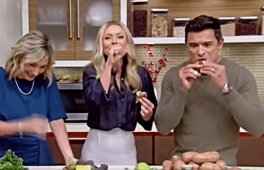 Live with Kelly and Mark - Kelly Ripa Gets Fruity With Mark - ABC