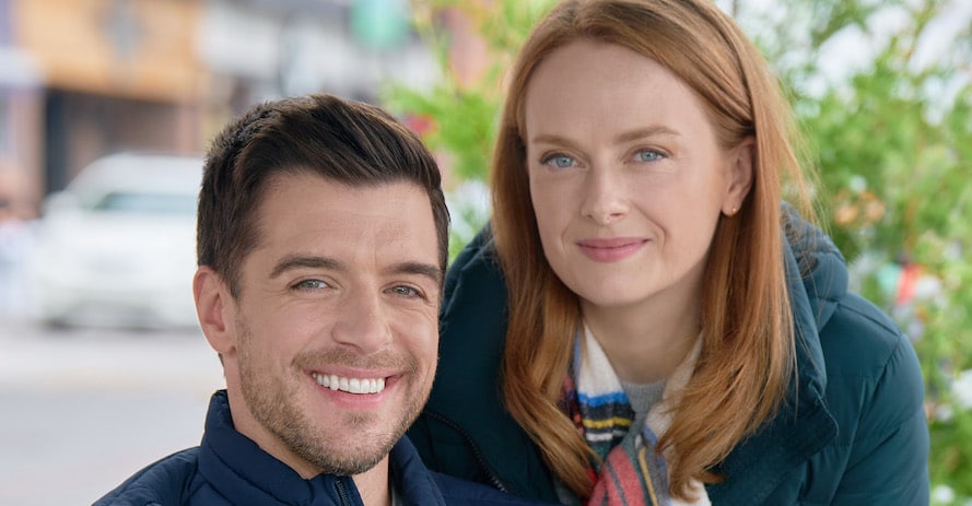 Photo: Dan Jeannotte, Alex Paxton-Beesley Credit: ©2023 Hallmark Media/Photographer: Philippe Bosse