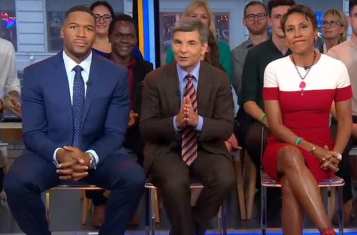 Robin Roberts, Michael Strahan and George Stephanopoulos - GMA/YouTube, Good Morning America
