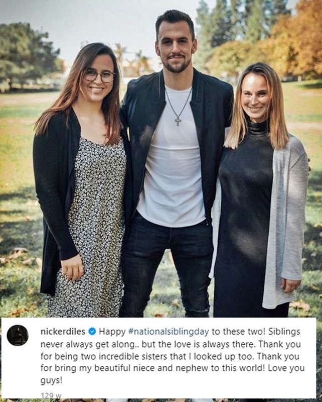 Siblings Respected Ice Hockey Player Nic Kerdiles Cremated Instagram