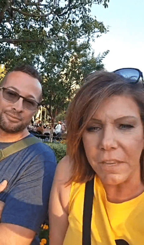 Sister Wives Meri Brown finds happiness at Disneyland with Blair Instagram