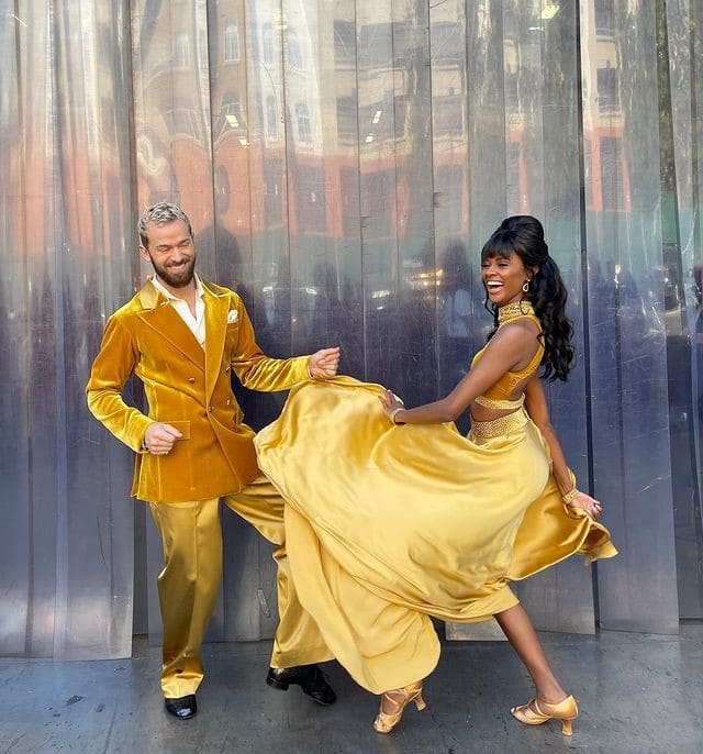 Artem Chigvintsev and Charity Lawson from DWTS, Instagram