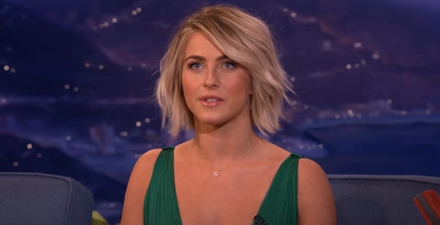 Julianne Hough on CONAN, TBS, sourced from YouTube