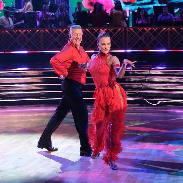 Peta Murgatroyd and Barry Williams from Dancing With The Stars, Instagram