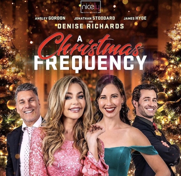 Poster For Denise Richards Christmas movie - Instagram