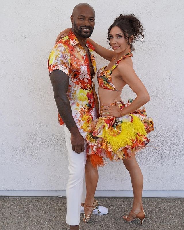 Tyson Beckford and Jenna Johnson from DWTS, Instagram