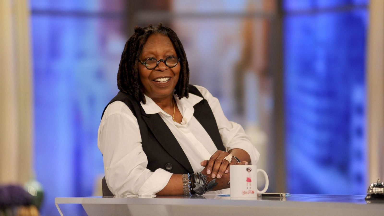 Whoopi Goldberg during a segment on The View.