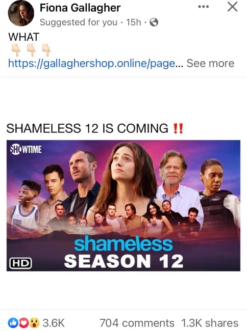 Shameless Season 12 Hoax