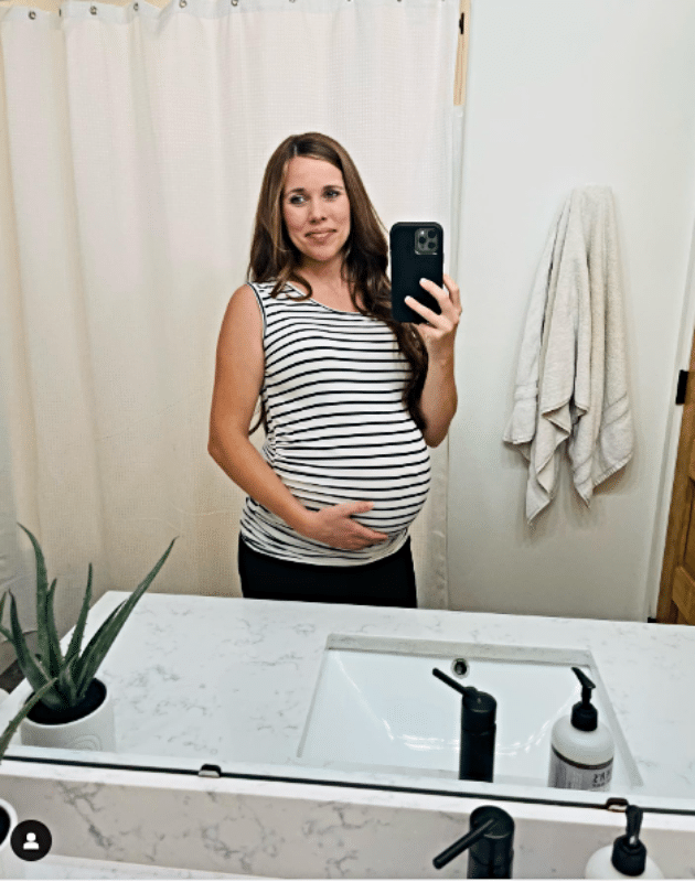 Counting On - Jessa Duggar Third Trimester Baby Bump Update - Instagram