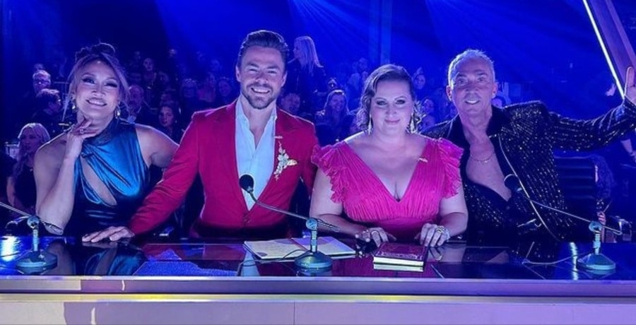 Carrie Ann Inaba, Derek Hough, Mandy Moore, and Bruno Tonioli from Dancing With The Stars, Instagram