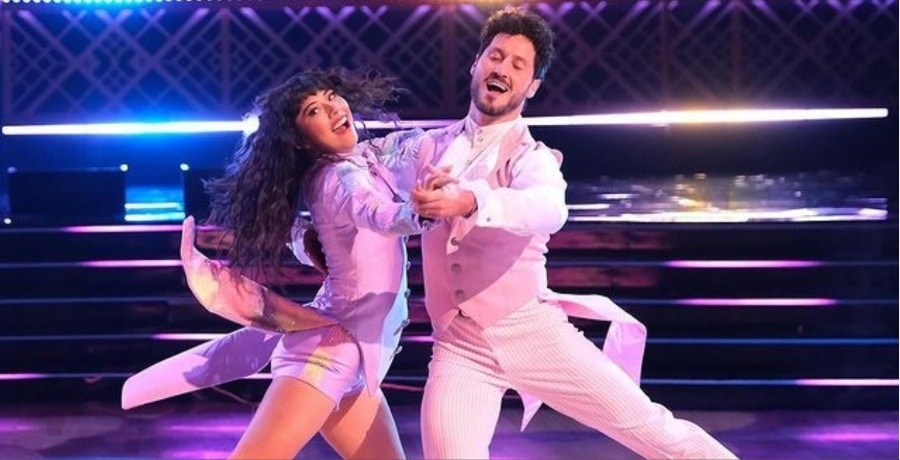 Xochitl Gomez and Val Chmerkovskiy from Dancing With The Stars, Instagram