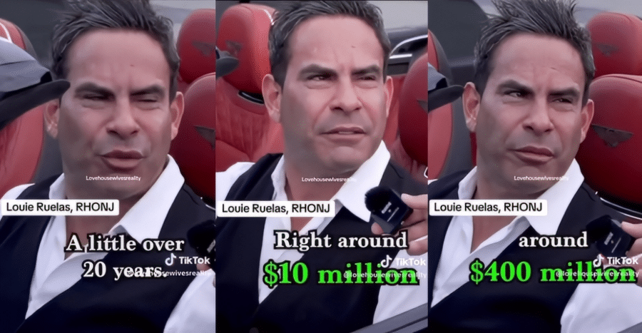 Real Housewives of New Jersey Louie Ruelas Reveals STAGGERING Amount Business Brings In - TikTok
