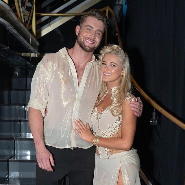 Rylee Arnold and Harry Jowsey from Dancing With The Stars on Instagram