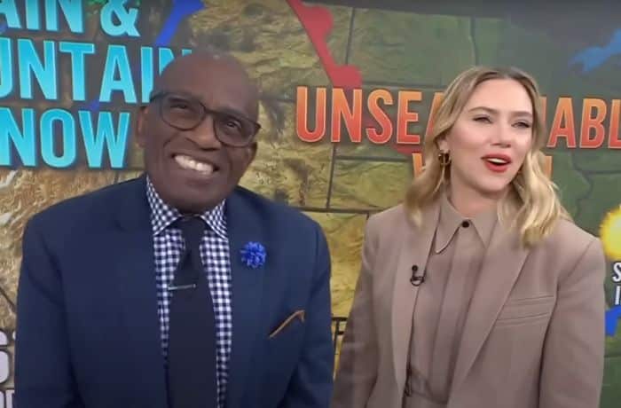 Scarlett Johansson and Al Roker- YouTube, TODAY