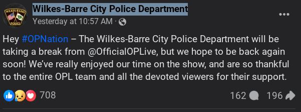 Wilkes-Barre City Police Department - Facebook