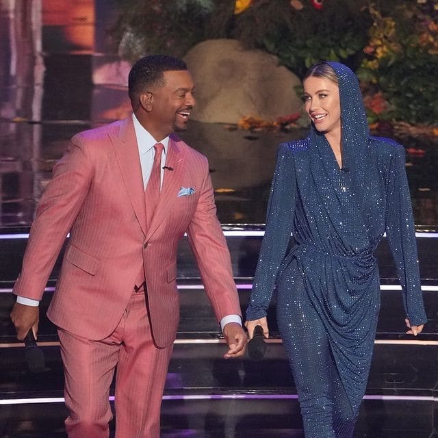 Julianne Hough and Alfonso Ribeiro from Dancing With The Stars, Instagram
