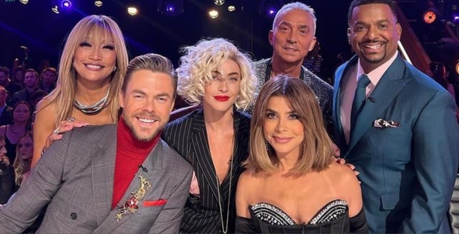 Carrie Ann Inaba, Derek Hough, Julianne Hough, Paula Abdul, Bruno Tonioli, and Alfonso Ribeiro from Instagram, Dancing With The Stars