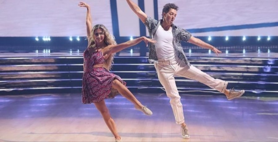 Jason Mraz and Daniella Karagach from Dancing With The Stars, Instagram