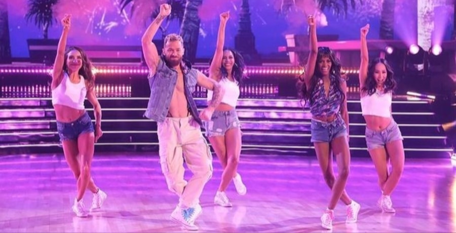 Artem Chigvintsev and Charity Lawson's routine from Dancing With The Stars, Instagram