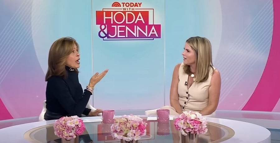 Jenna Bush and Hoda Kotb from The Today Show, NBC, Sourced from YouTube