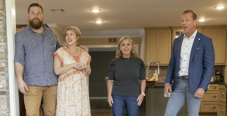 Home Town stars Ben and Erin Napier show off a new remodel during a season 6 episode | Courtesy of HGTV