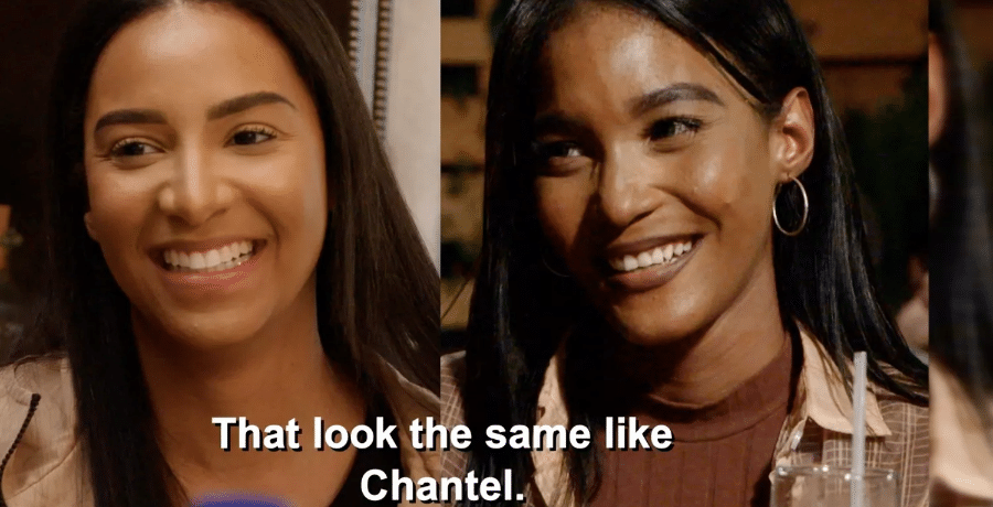 A comparison of Chantel and Nallely on 'The Family Chantel' | Courtesy of TLC