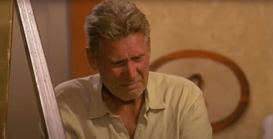 Gerry Turner cries on an episode of 'The Golden Bachelor' | Courtesy of ABC