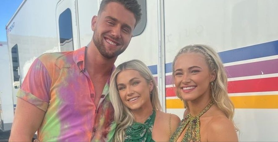 Harry Jowsey, Lindsay Arnold, and Rylee Arnold from Instagram