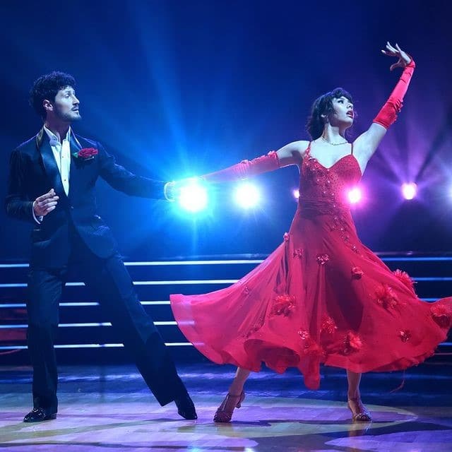 Xochitl Gomez and Val Chmerkovskiy from Dancing With The Stars, Instagram