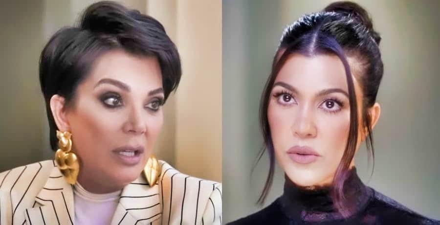 Kris Jenner and Kourtney Kardashian