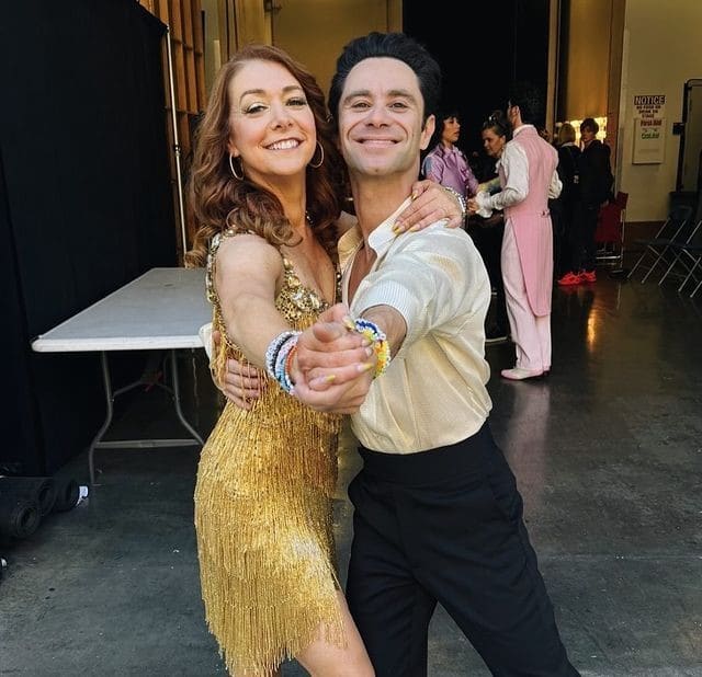 Sasha Farber and Alyson Hannigan from Dancing With The Stars, Instagarm