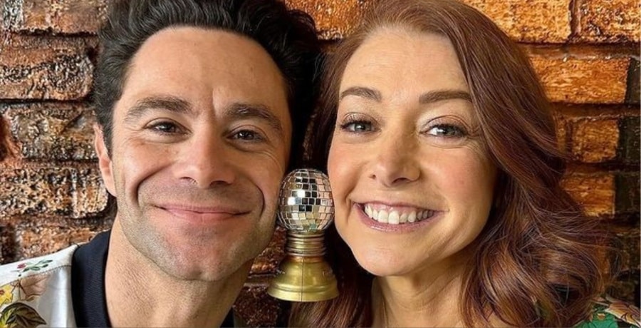 Sasha Farber and Alyson Hannigan from Dancing With The Stars, Instagarm