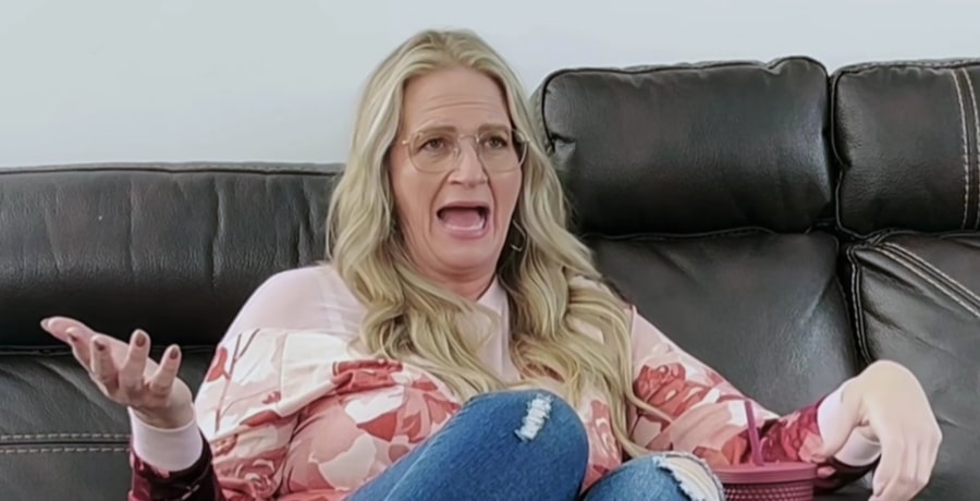 Christine Brown is shocked by Robyn's actions. - TLC Sister Wives
