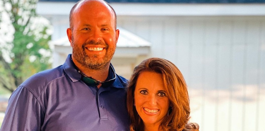 Courtney Waldrop and her husband Eric - Instagram