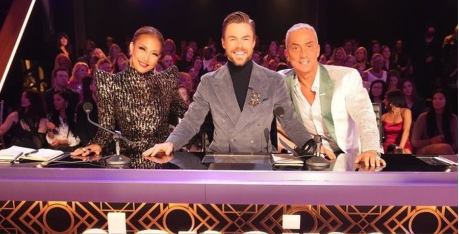 Carrie Ann Inaba, Derek Hough, Bruno Tonioli from Dancing With The Stars, Instagram