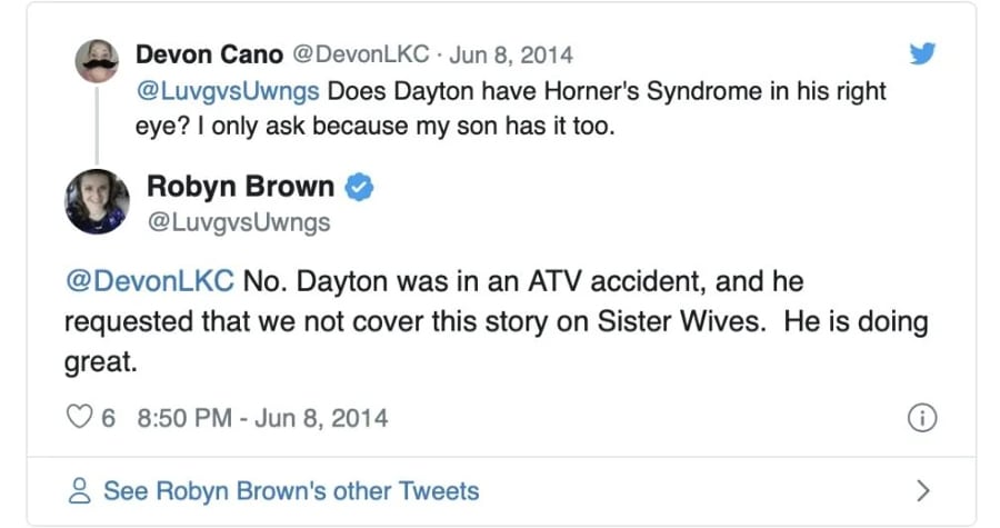 Dayton Brown - Twitter/Screenshot