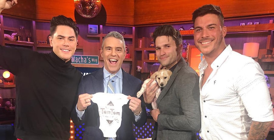 Tom Sandoval, Andy Cohen, Tom Schwartz, Jax Taylor-Instagram