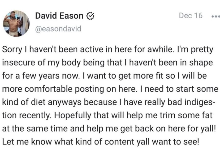 David Eason-Reddit