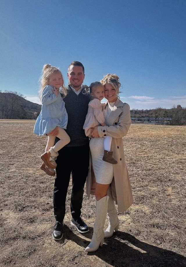 Josie Bates & Kelton Balka With Their Kids From Bringing Up Bates, Sourced From @josie_balka Instagram